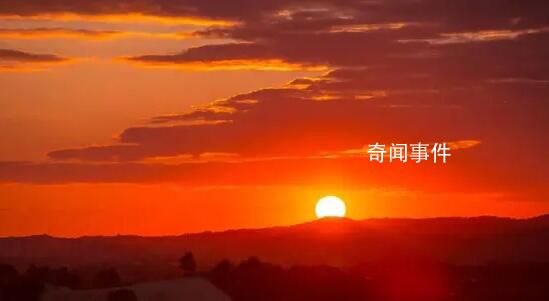 2022年最后一場日落 落日和晚霞美出天際