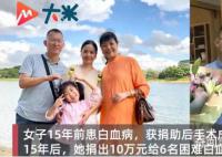 白血病女孩痊愈后攢10萬元捐病友 希望給他們信心