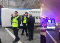 載53人客車在重慶側翻 3死23人送醫