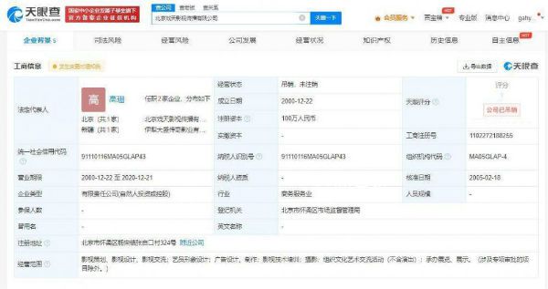 涉毒演員含笑公司已被吊銷 鏡頭已經被刪光