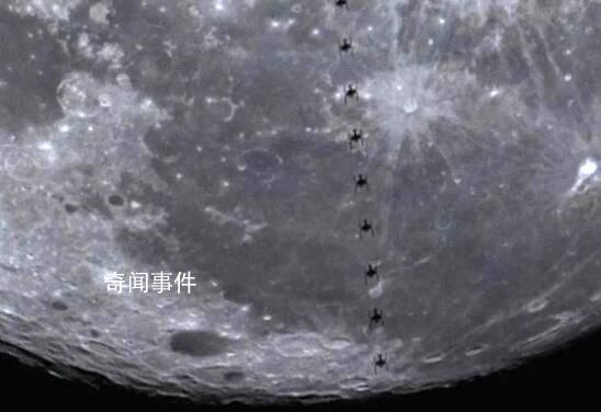 清華學子拍到中國空間站凌月 0.54秒的浪漫