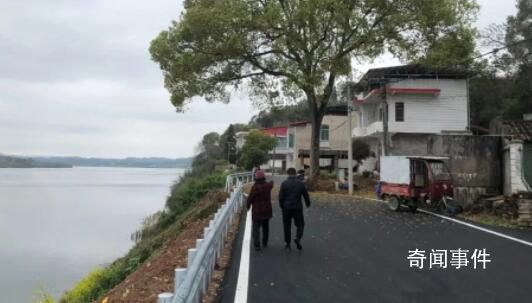 湖南湘潭鄉親修路迎馬英九回鄉 道路鋪設前兩天已完工