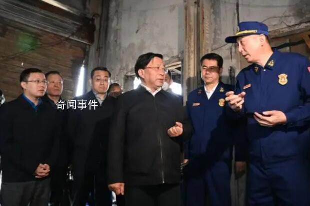 省委書記不打招呼直奔事故現場 嚴肅指出問題