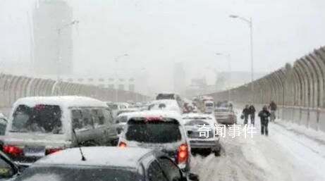 哈爾濱送走沙塵暴迎來四月雪 氣溫大幅下降