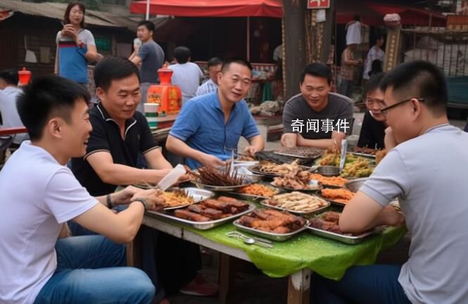 淄博燒烤老板從門洞露臉問人多不多 被客流量嚇到不敢開門