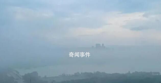 安徽一地驚現(xiàn)“海市蜃樓”奇觀(guān) 前后約有7分鐘時(shí)間