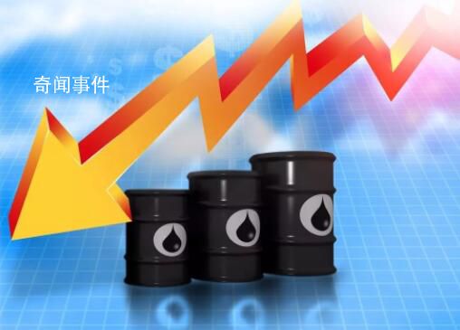 國際油價再度大跌 跌幅為5.29%