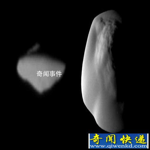 土星神秘UFO狀衛(wèi)星形成之謎 土衛(wèi)十八是已知的土星衛(wèi)星家族中最小的一顆