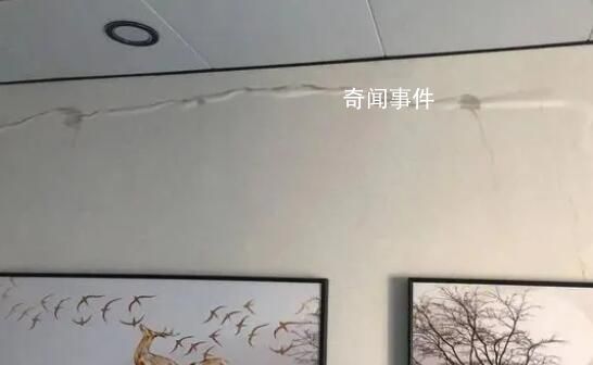 哈爾濱拆承重墻高樓現新裂縫 仍有住戶居住