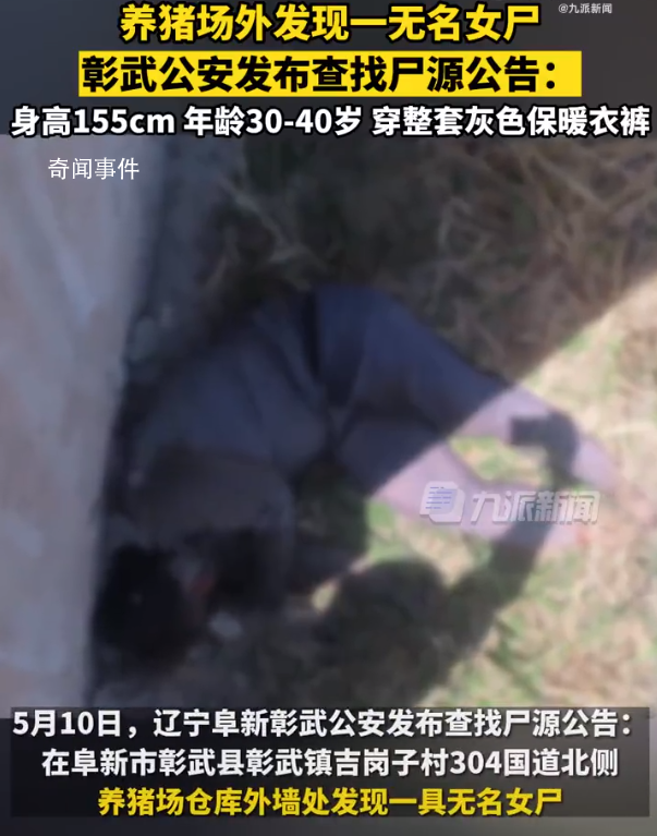 遼寧一養豬場外墻發現無名女尸 背后真相太可怕了