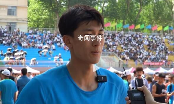 男生以20秒76獲校運會200米金牌 引發網友關注