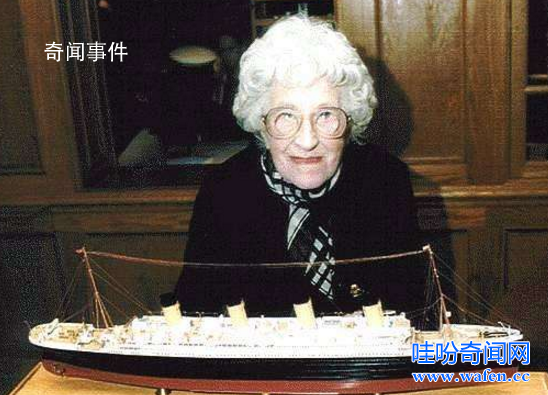 泰坦尼克號最年幼乘客遇難時年僅9周 活97年終身未嫁