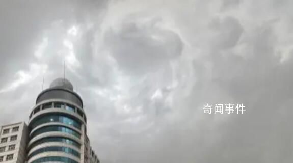 內蒙古天空驚現天空之眼 天空之眼是真實事件嗎