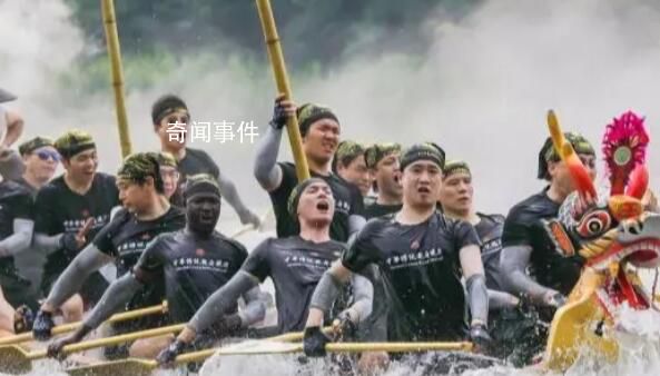 西湖龍舟賽黑人外援:非洲沒杭州熱