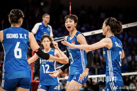 中國女排世界排名升至第三位 連升三級