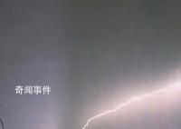 福州一晚上閃電1797次 福州市經歷了一場令人驚心動魄的暴雨