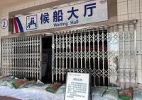 臺風泰利登陸:鯨魚被沖上岸引圍觀