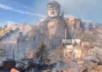 甘肅山丹大佛寺發生火災 明火已撲滅未造成人員傷亡