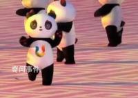開幕式顯眼包“蓉寶” 吉祥物蓉寶全程蹦蹦跳跳