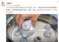 山東茶壺造型饅頭竟能倒出茶水 面點(diǎn)界是在搞科研嗎