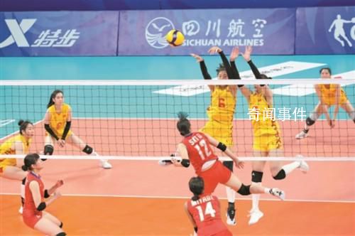 中國女排戰勝日本隊 奪得冠軍