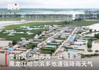 黑龍江雙城遭洪水包圍 村支書哽咽