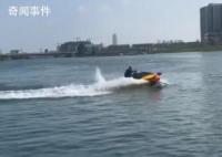 男子騎摩托艇撞傷女子被拘10日 處警民警被追責