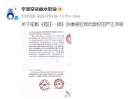 電影《孤注一擲》被指侵權 涉嫌侵犯電影《捕魚行動》的版權