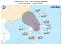 臺風蘇拉或登陸浙江 路徑有變