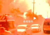 羅馬尼亞加油站爆炸 火球直沖天空
