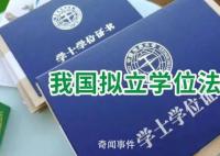 我國擬立學(xué)位法 利用AI代寫學(xué)位論文等或被撤銷學(xué)位證