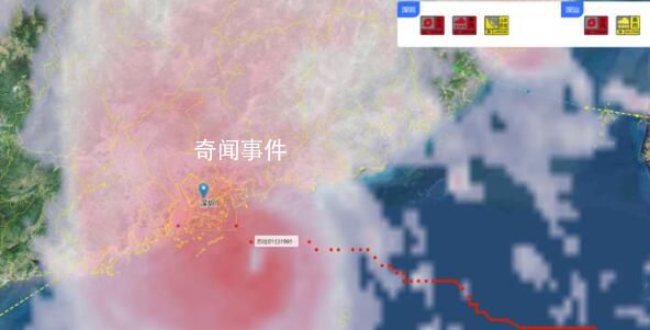 深圳全市10級狂風將持續20小時 深圳市氣象局提醒