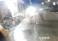 山洪來臨福州一村莊敲鑼通知撤離 暫無人員傷亡報告
