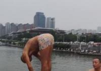 “天津跳水大爺”宣布:不跳了
