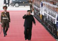 現場畫面!金正恩乘專列出訪俄羅斯