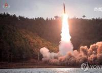 朝鮮向朝鮮半島東部海域發(fā)射導彈