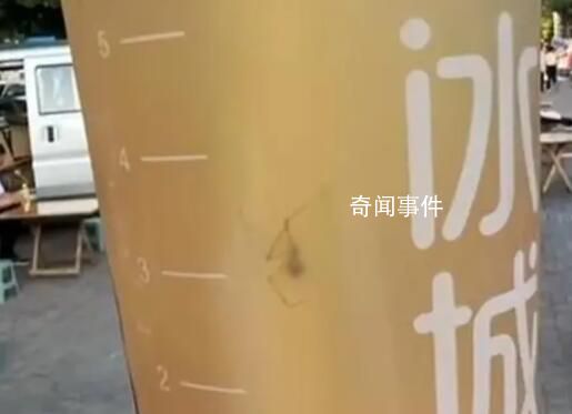 蜜雪冰城被曝喝出蜘蛛 引起廣泛關(guān)注