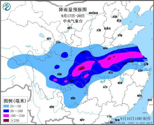 7省市部分地區(qū)將有暴雨大暴雨 大范圍強(qiáng)降雨即將上線