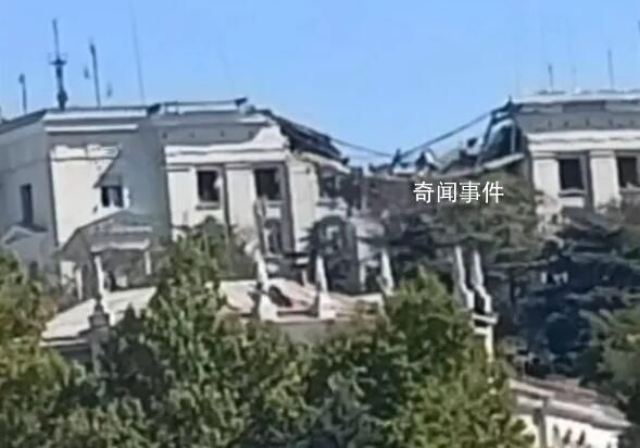俄軍黑海艦隊總部遭導彈襲擊 傷亡信息仍在確認中