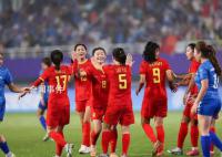 中國女足亞運首戰對陣蒙古隊 最終比分頂格在16-0