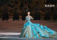 李倩美出圈 與100多斤的裙子共舞