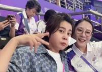 王濛觀戰體操決賽直言盯著裁判打分 中國體操健兒們加油