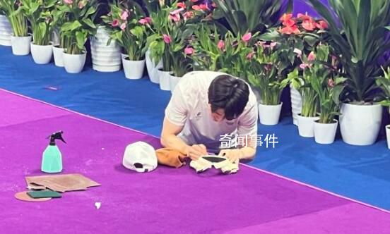 韓國體操選手尹真星微笑面對失誤 韓國體操選手尹真星火了