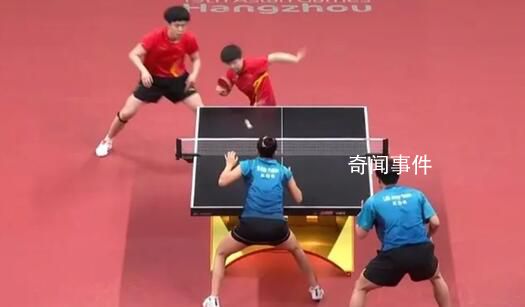 中國提前鎖定乒乓球混雙金牌 王楚欽/孫穎莎戰勝韓國組合晉級決賽
