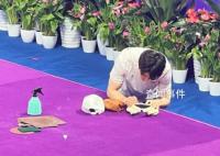 韓國體操選手尹真星微笑面對失誤 韓國體操選手尹真星火了
