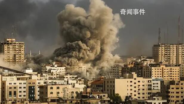 以軍大規模空襲加沙地帶 畫面曝光