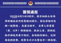 男子持刀追刺民警 警告無果后被擊斃