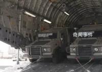 載有裝甲車的美國軍機抵達以色列
