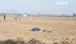 老人疑撿花生被卷入收割機身亡 警方已經介入處理此事