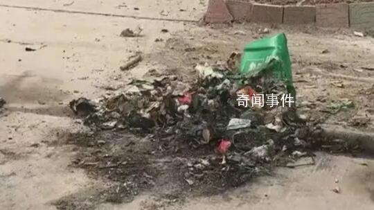 兩男子心情不好燒56個垃圾桶